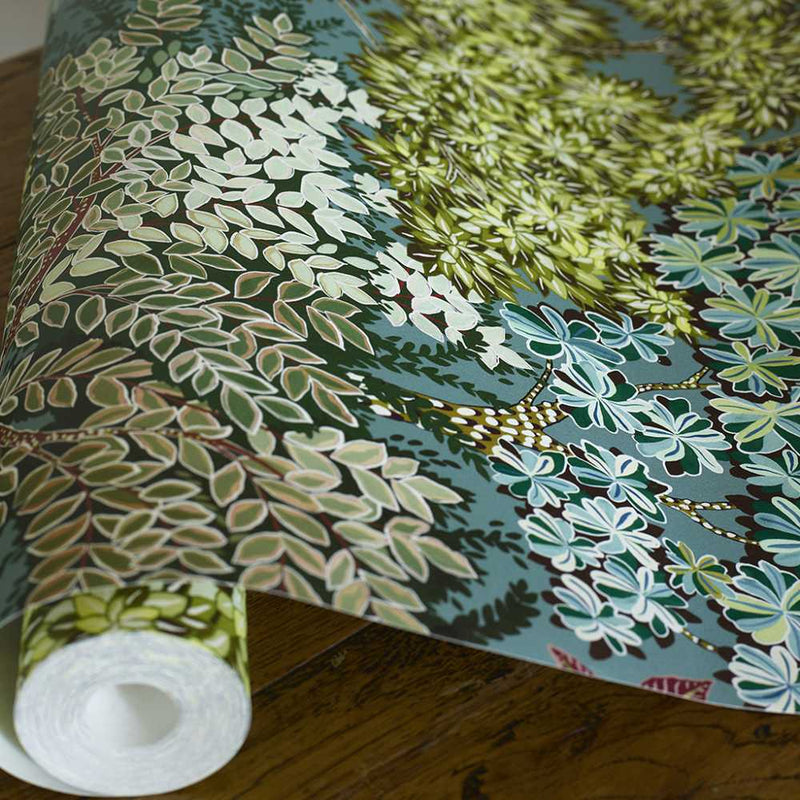 Broccoli Canopy Wallpaper - Josephine Munsey