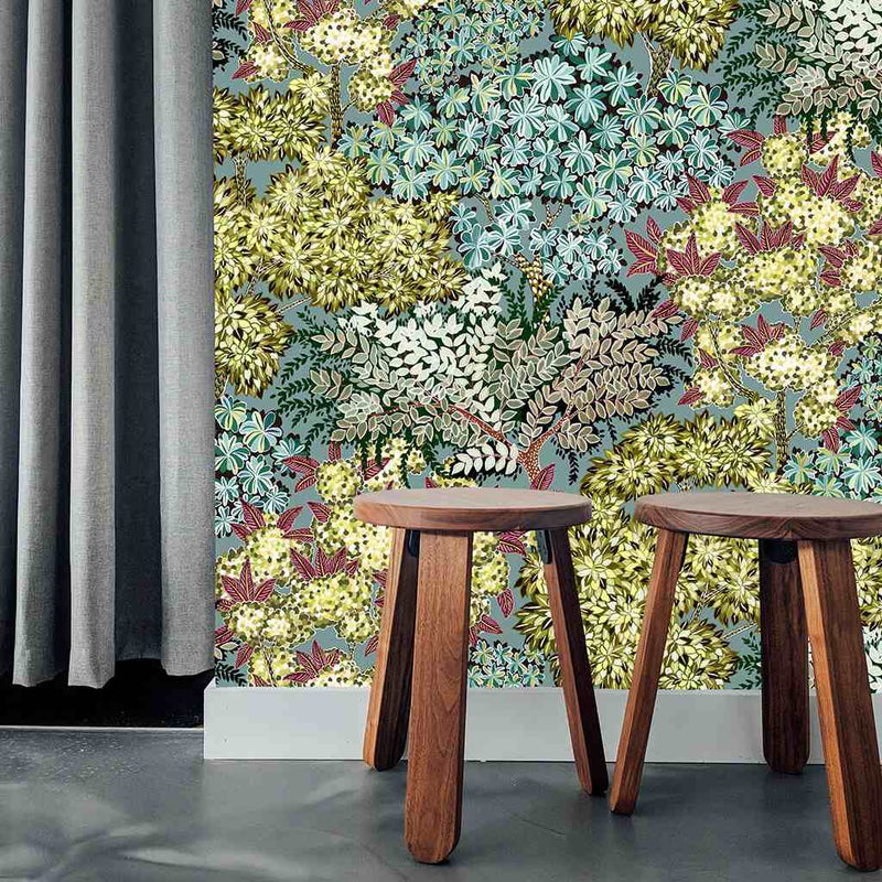 Broccoli Canopy Wallpaper - Josephine Munsey