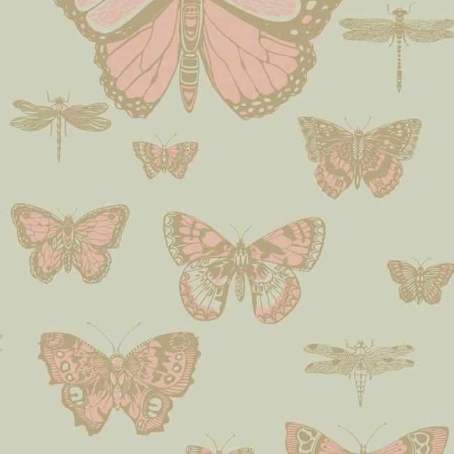 Butterflies & Dragonflies Wallpaper - Whimsical - Cole & Son