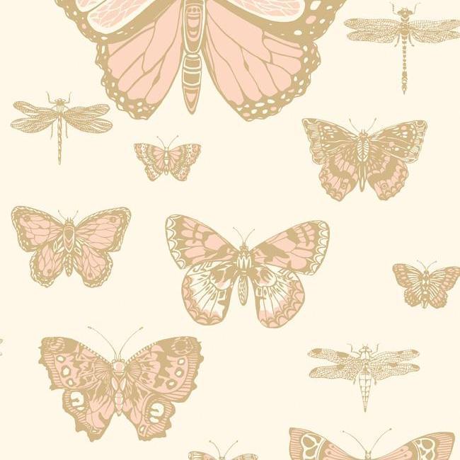 Butterflies & Dragonflies Wallpaper - Whimsical - Cole & Son – Lime Lace