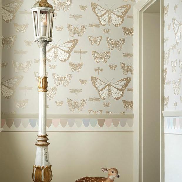 Butterflies & Dragonflies Wallpaper - Whimsical - Cole & Son