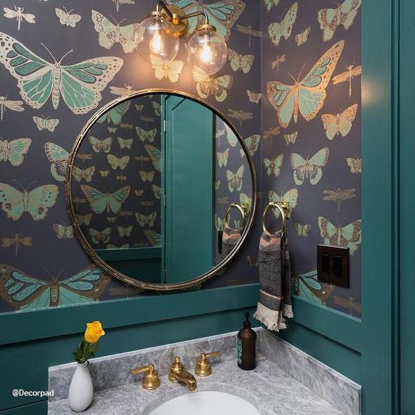 Butterflies & Dragonflies Wallpaper - Whimsical - Cole & Son