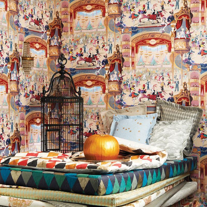 Cabaret Wallpaper - Whimsical Collection - Cole & Son