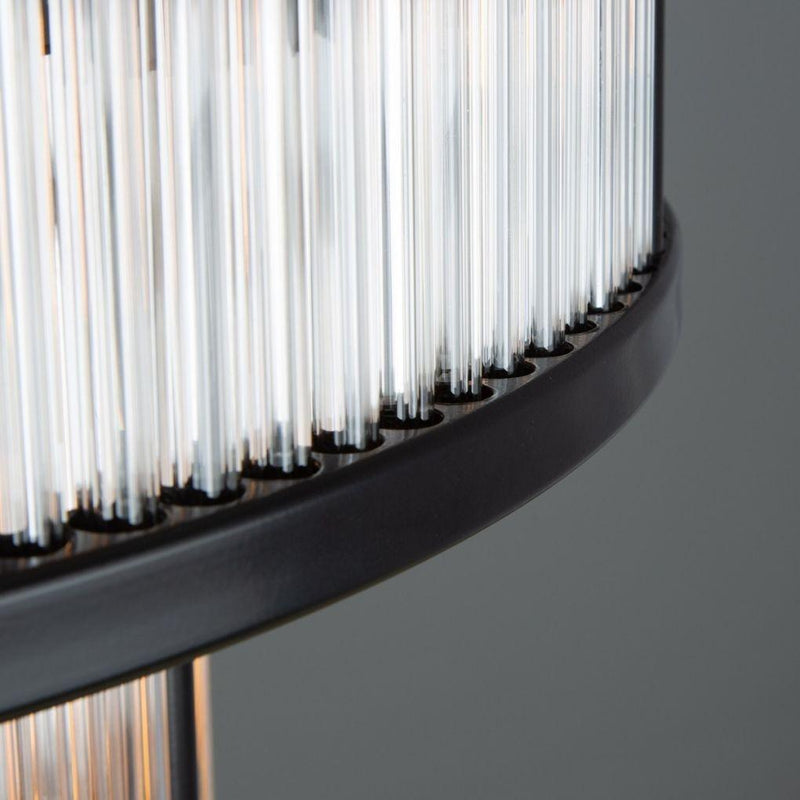 Caledon 2 Tier Chandelier with Glass Rods - Mullan Lighting