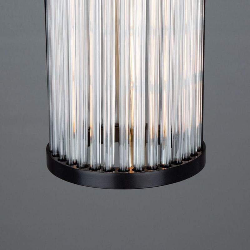 Caledon Petite Pendant with Glass Rods - Mullan Lighting