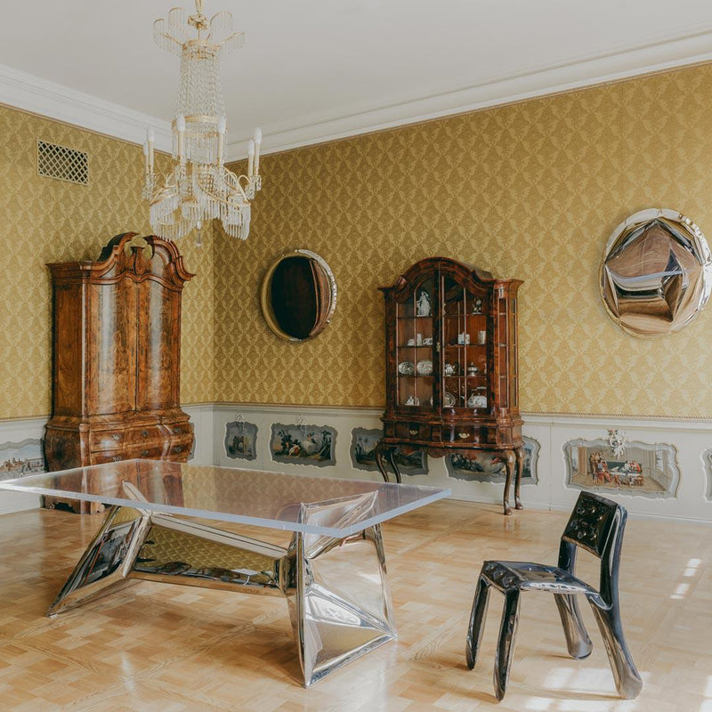 Chippensteel Chair - Polished Inox - Zieta