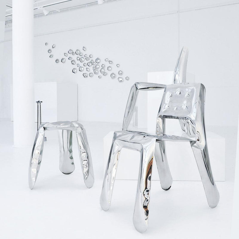Chippensteel Chair - Polished Inox - Zieta
