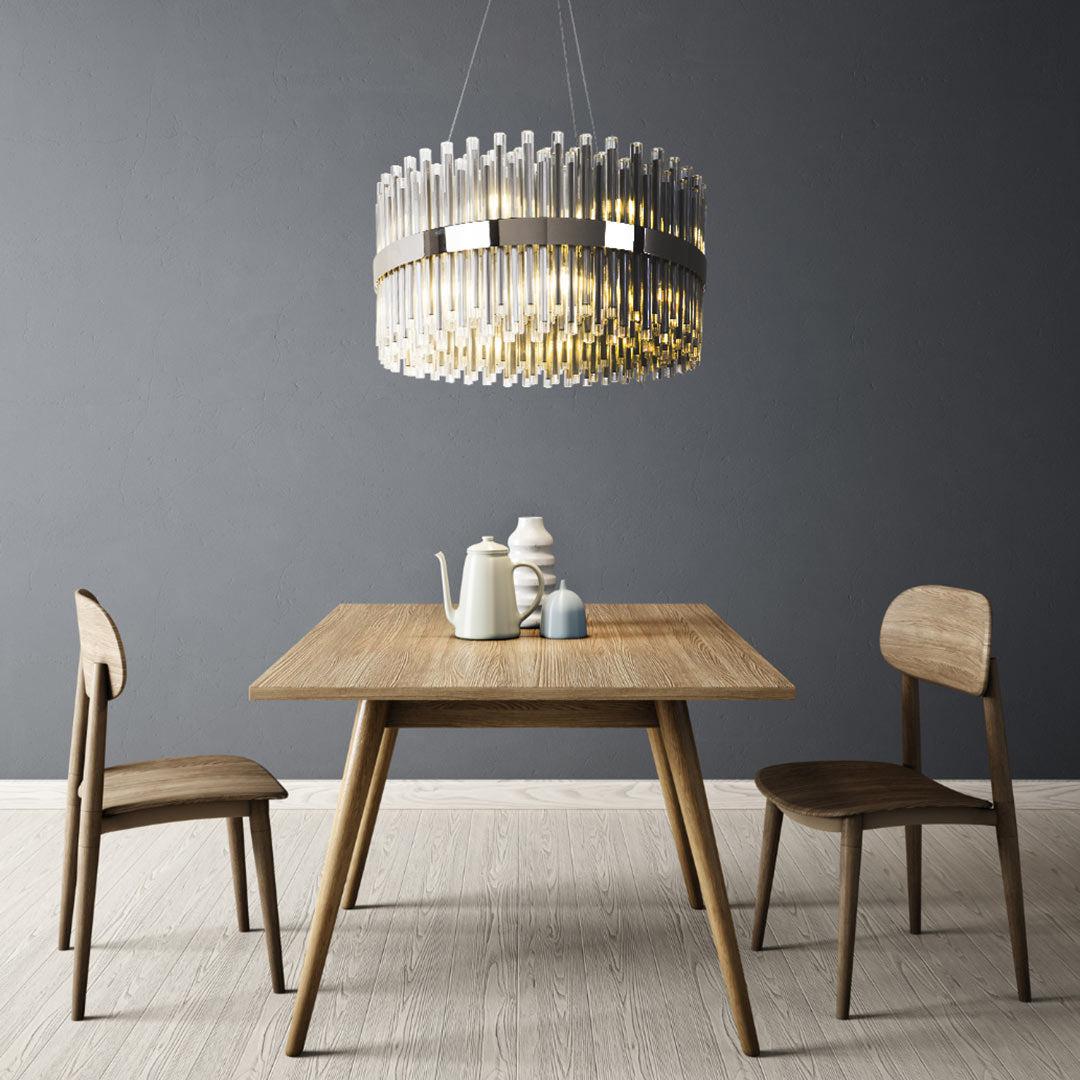 Colmar 80cm Chandelier Nickel - RV Astley