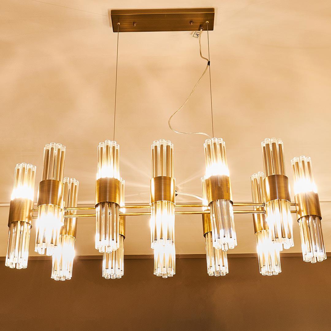 Colmar Over Dining Table Chandelier - RV Astley