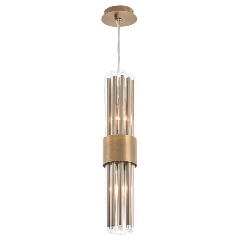 Colmar Pendant Light - Antique Brass - RV Astley