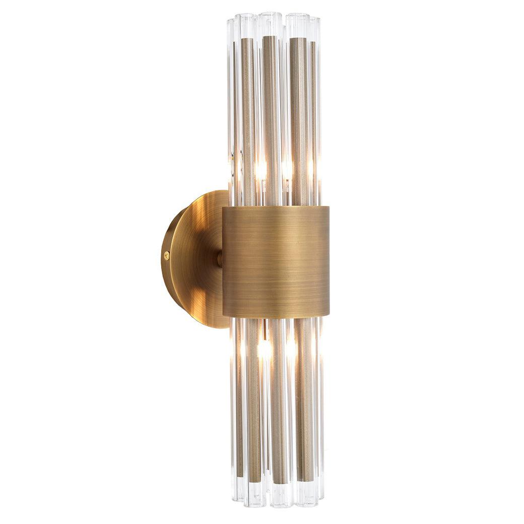 Colmar Wall Light - Antique Brass - RV Astley