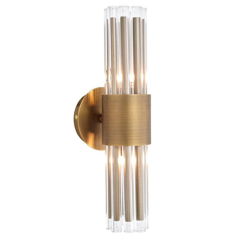 Colmar Wall Light - Antique Brass - RV Astley