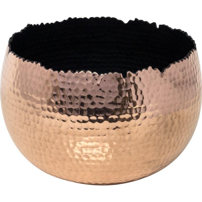 Copper Marrakesh Hammered Bowl Planter