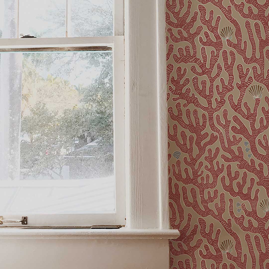 Coral Wallpaper - Josephine Munsey