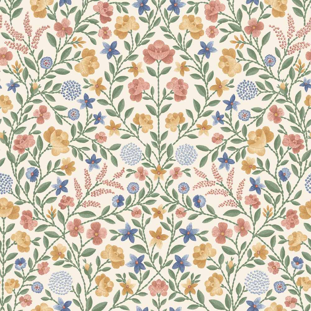 Court Embroidery Wallpaper - Great Masters - Cole & Son