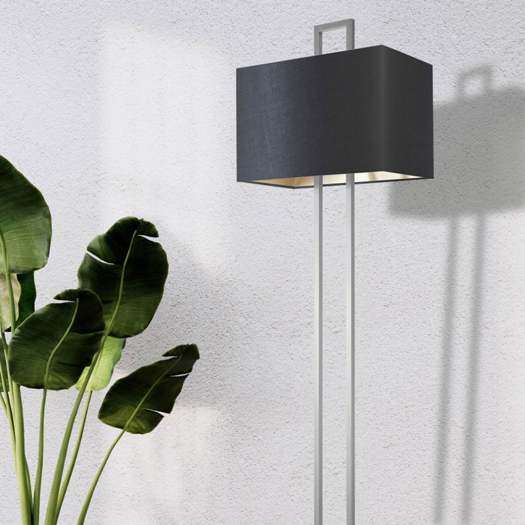 Danby Floor Lamp - Nickel - RV Astley