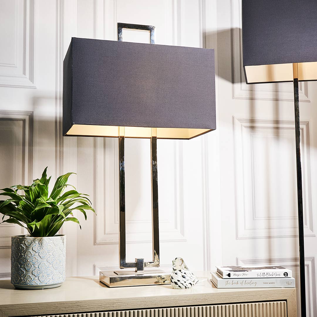 Danby Table Lamp - Nickel - RV Astley