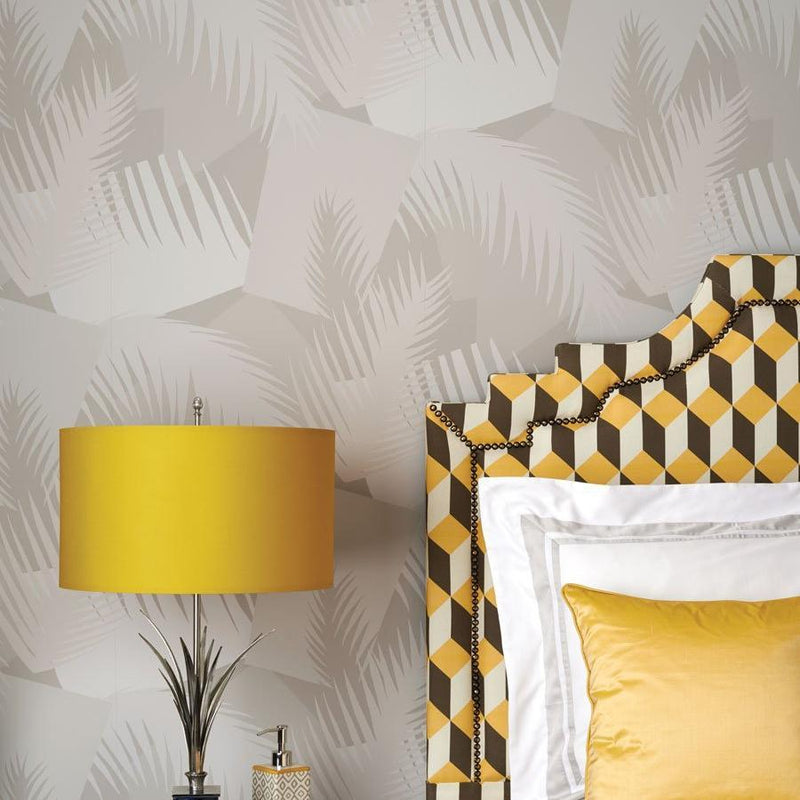 Deco Palm Wallpaper - Geometric II Collection - Cole & Son