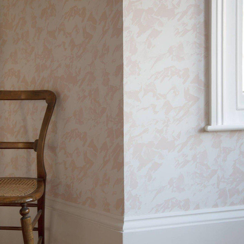 Desert Wallpaper - Pink & White - Erica Wakerly