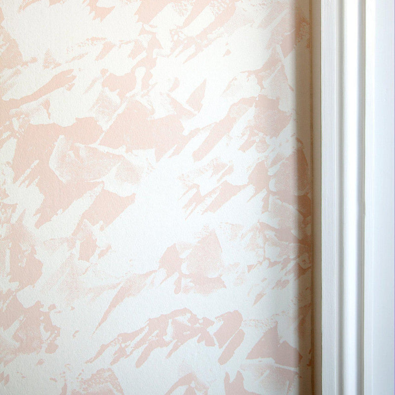 Desert Wallpaper - Pink & White - Erica Wakerly