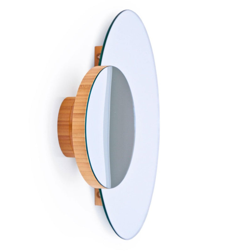 Eclipse Wall Mirror - Bamboo