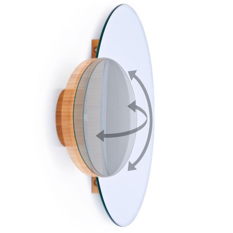 Eclipse Wall Mirror - Bamboo