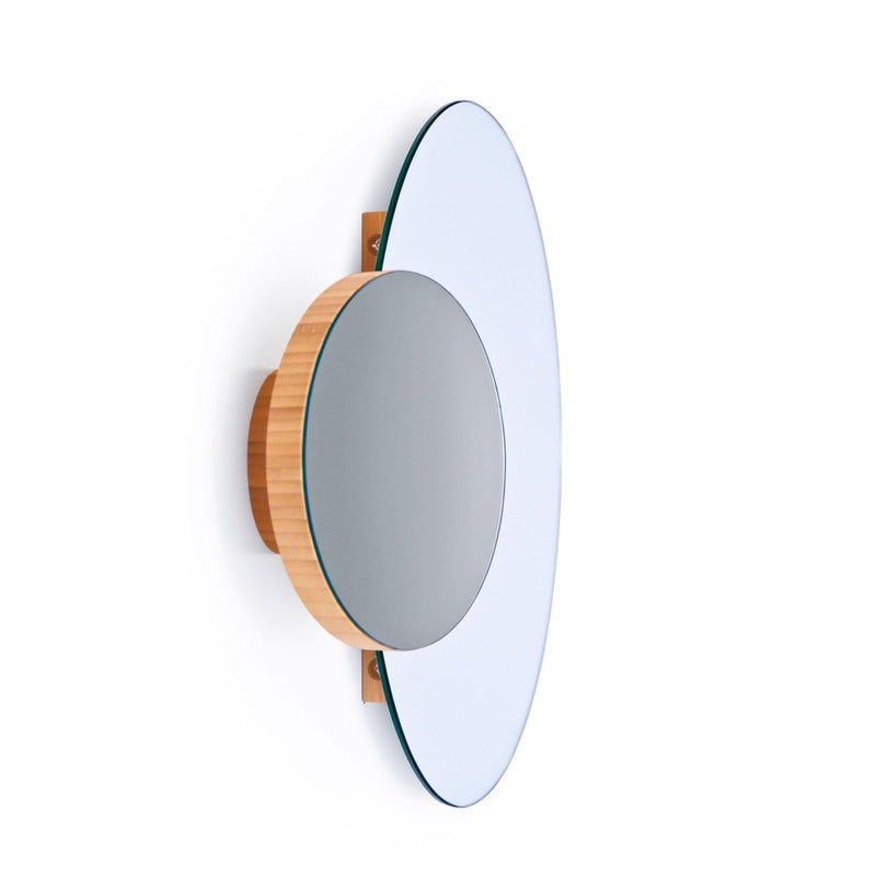 Eclipse Wall Mirror - Bamboo