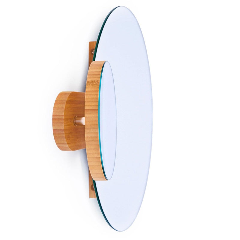 Eclipse Wall Mirror - Bamboo