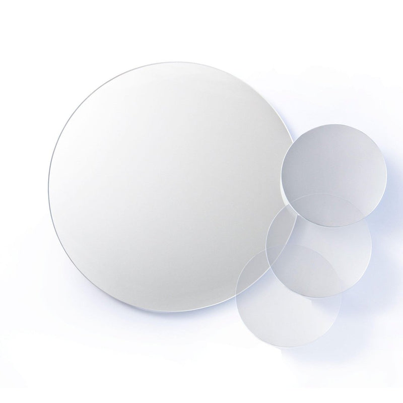 Eclipse Wall Mirror - Dark oak