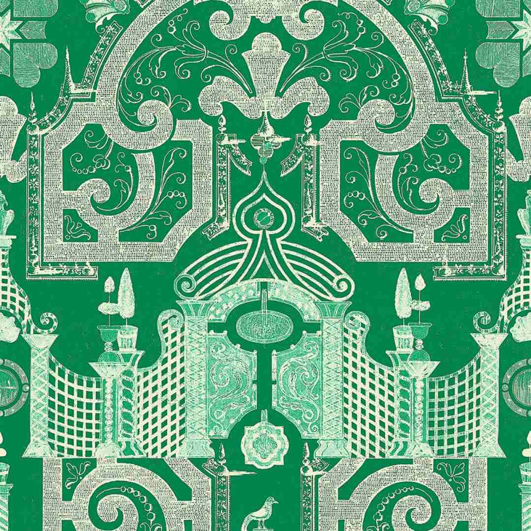 Emperor's Labyrinth Greenlake Wallpaper - Set of 3 Rolls - MINDTHEGAP