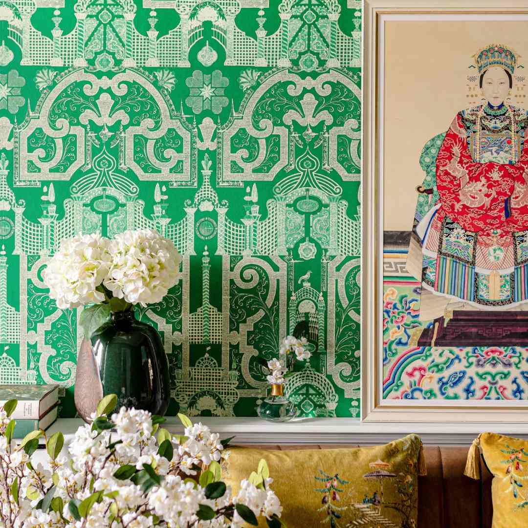 Emperor's Labyrinth Greenlake Wallpaper - Set of 3 Rolls - MINDTHEGAP