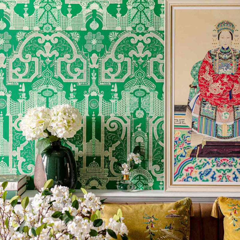 Emperor's Labyrinth Greenlake Wallpaper - Set of 3 Rolls - MINDTHEGAP