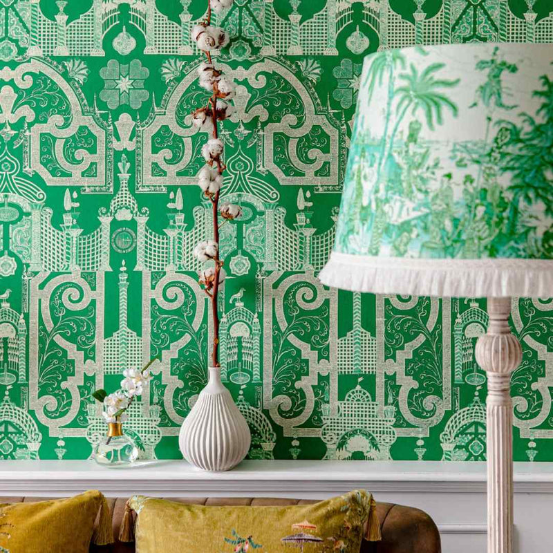 Emperor's Labyrinth Greenlake Wallpaper - Set of 3 Rolls - MINDTHEGAP