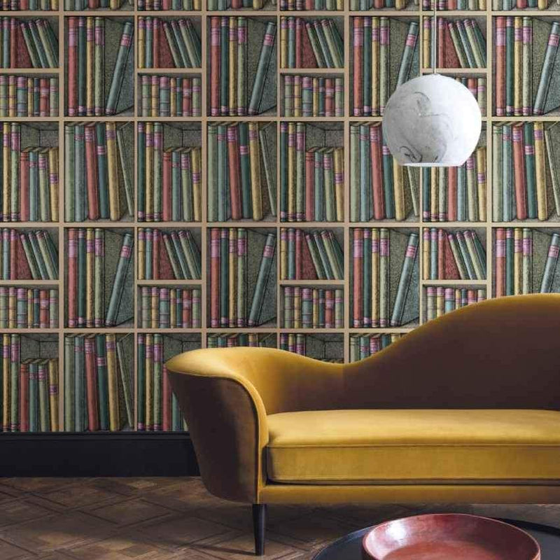 Ex Libris Wallpaper - Fornasetti Collection - Cole & Son