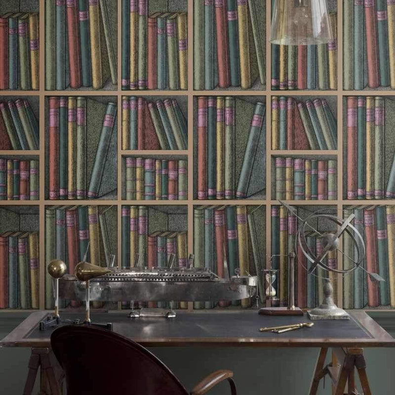 Ex Libris Wallpaper - Fornasetti Collection - Cole & Son