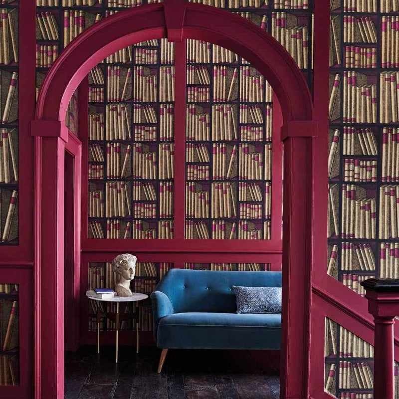 Ex Libris Wallpaper - Fornasetti Collection - Cole & Son