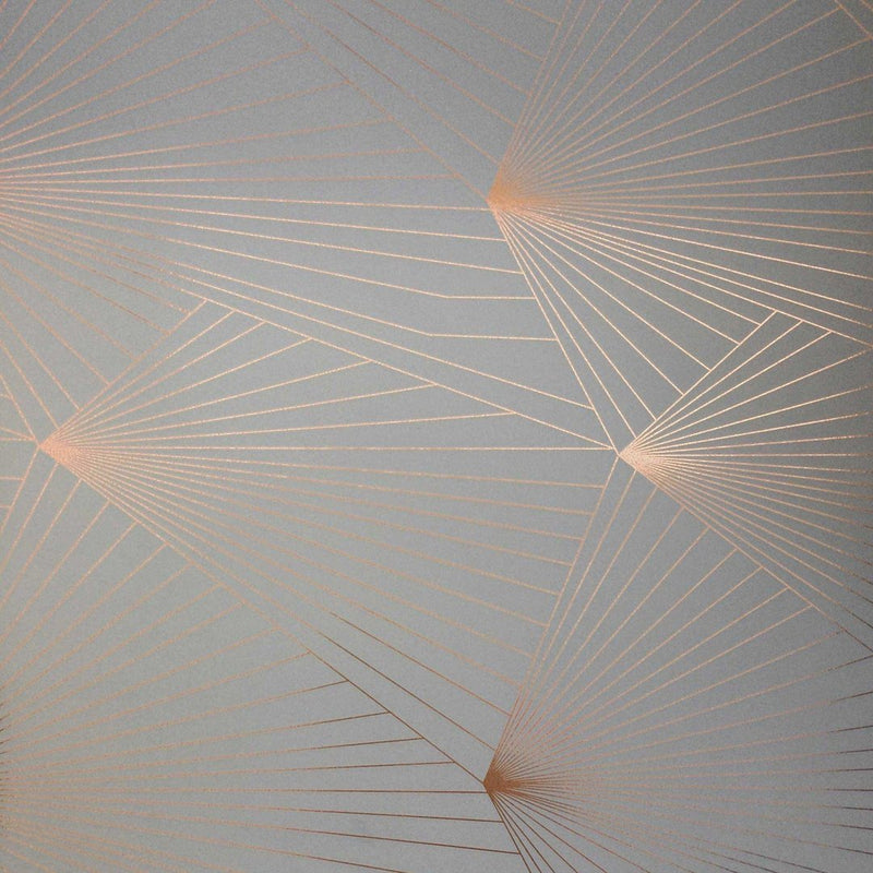 Fan Metallic Wallpaper - Erica Wakerly