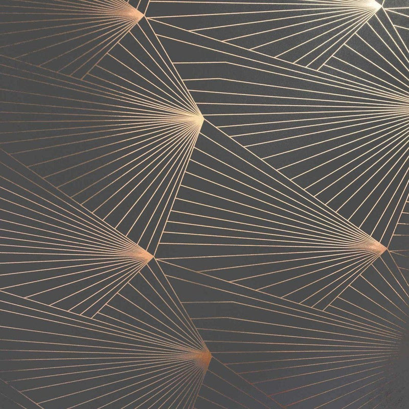 Fan Metallic Wallpaper - Erica Wakerly