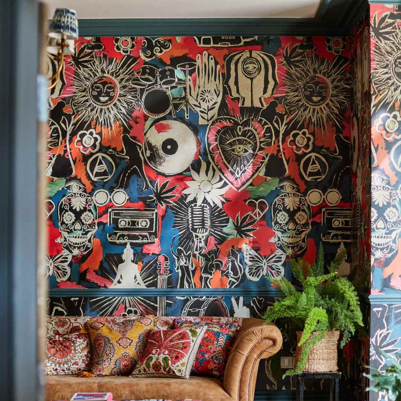 Festival Memories Wallpaper - Set of 3 Rolls - MINDTHEGAP