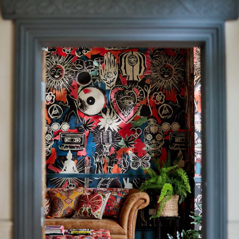 Festival Memories Wallpaper - Set of 3 Rolls - MINDTHEGAP