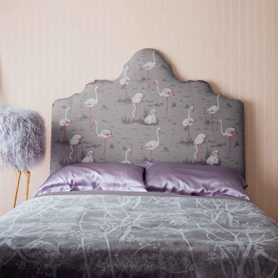 Flamingos Linen Union Fabric - Cole & Son