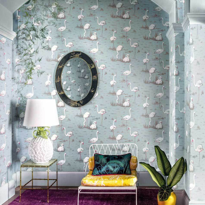 Flamingos Wallpaper - Contemporary Collection - Cole & Son