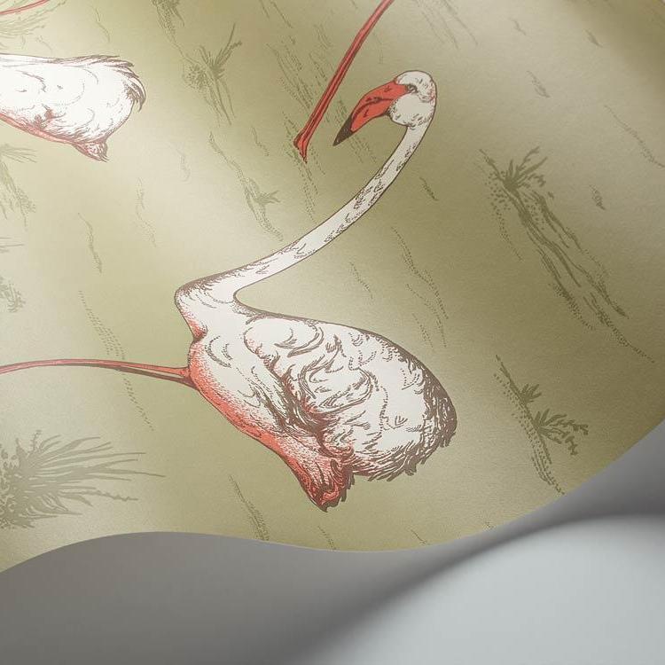 Flamingos Wallpaper - Icons Collection - Cole & Son
