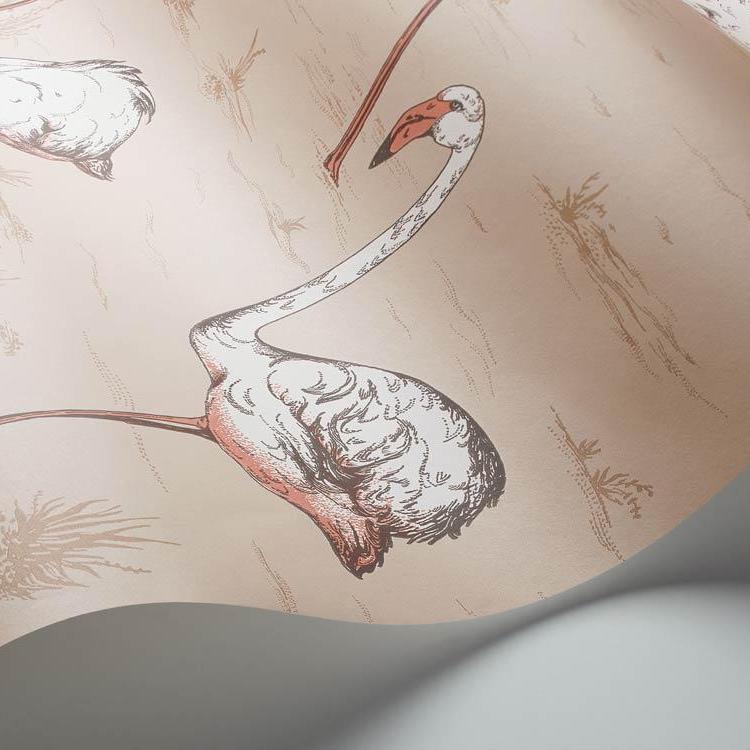 Flamingos Wallpaper - Icons Collection - Cole & Son