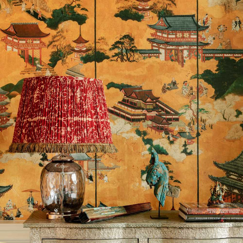 Floating World Golden Wallpaper - Set of 3 Rolls - MINDTHEGAP