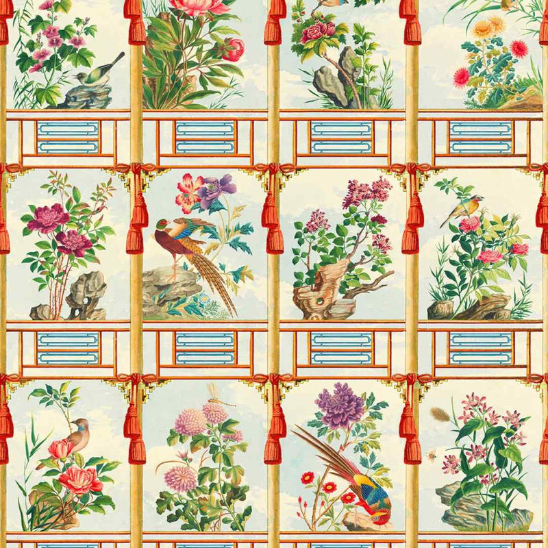 Flowering Wall Wallpaper - Set of 3 Rolls - MINDTHEGAP