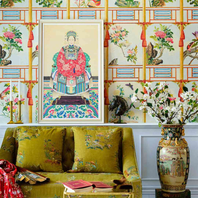 Flowering Wall Wallpaper - Set of 3 Rolls - MINDTHEGAP