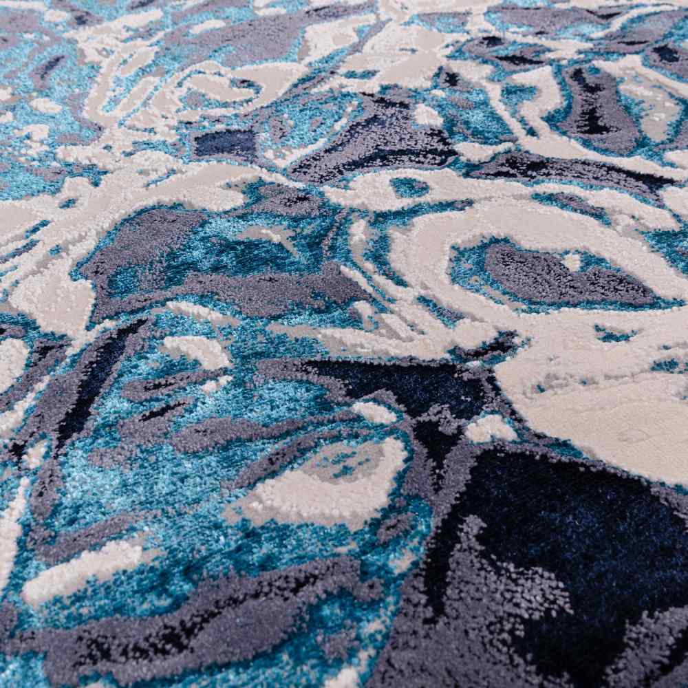 Foam High Shine Abstract Rug