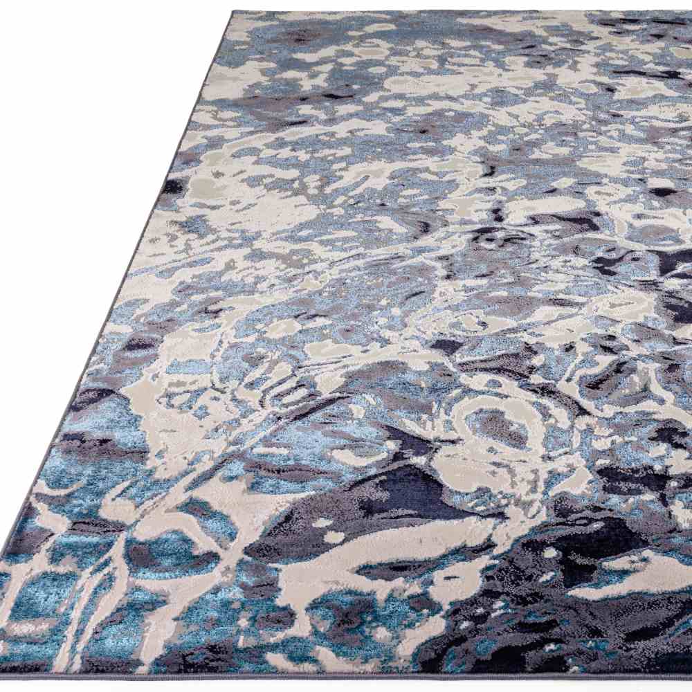 Foam High Shine Abstract Rug