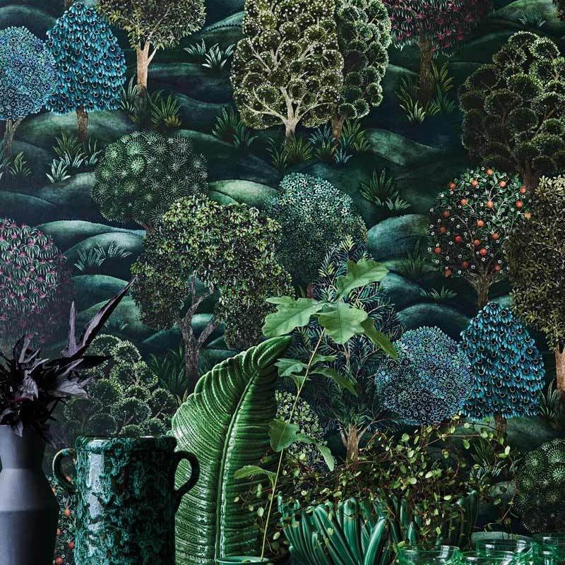 Forest Wallpaper - Botanical Botanica Collection - Cole & Son
